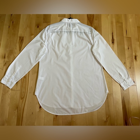 Bundle - The Gap 100% Cotton Shirt + Liz Claiborne 100% Cotton Crocheted… - Picture 9 of 14